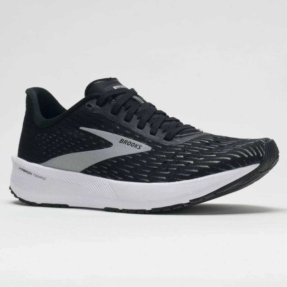Brooks Hyperion Tempo Women's Black/Silver/White Running Shoes 7 Brooks Hyperion Tempo Women's Black/Silver/White Running Shoes
