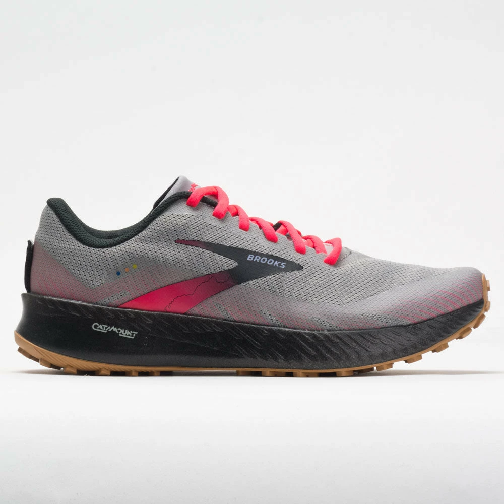 Brooks Catamount Women's Alloy/Pink/Black 3 Brooks Catamount Women's Alloy/Pink/Black