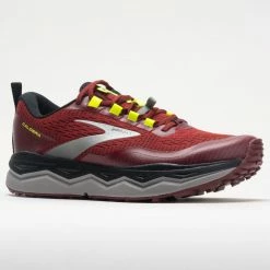 Brooks Caldera 5 Men's Red/Black/Nightlife Trail Running Shoes 12 Brooks Caldera 5 Men's Red/Black/Nightlife Trail Running Shoes