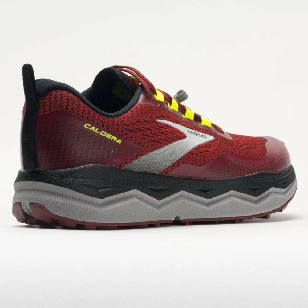 Brooks Caldera 5 Men's Red/Black/Nightlife Trail Running Shoes 8 Brooks Caldera 5 Men's Red/Black/Nightlife Trail Running Shoes