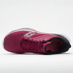 Saucony Kinvara 12 Women's Cherry/Storm Running Shoes 10 Saucony Kinvara 12 Women's Cherry/Storm Running Shoes