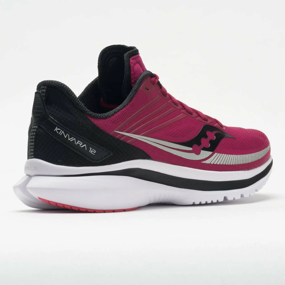 Saucony Kinvara 12 Women's Cherry/Storm Running Shoes 8 Saucony Kinvara 12 Women's Cherry/Storm Running Shoes