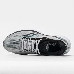 Running Shoes Saucony Ride 14 Men's Fog/Black/Storm 10 Running Shoes Saucony Ride 14 Men's Fog/Black/Storm