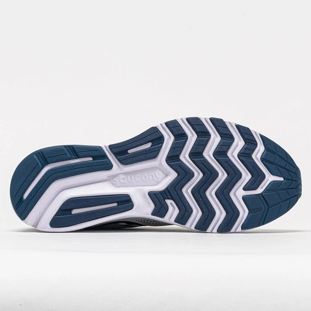 Running Shoes Saucony Ride 14 Men's Fog/Black/Storm 6 Running Shoes Saucony Ride 14 Men's Fog/Black/Storm