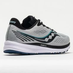 Running Shoes Saucony Ride 14 Men's Fog/Black/Storm 13 Running Shoes Saucony Ride 14 Men's Fog/Black/Storm