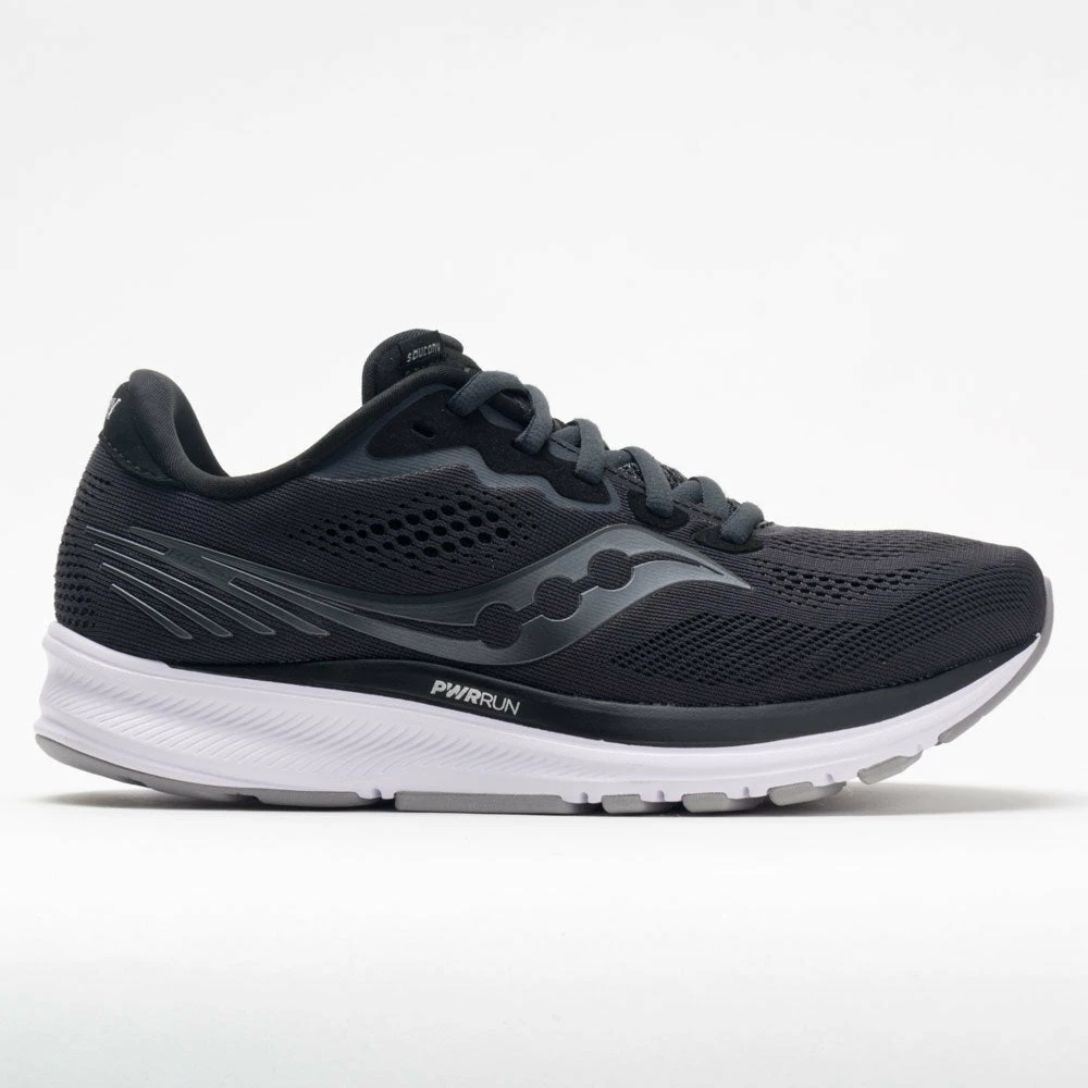 Saucony Ride 14 Women's Charcoal/Black Running Shoes 3 Saucony Ride 14 Women's Charcoal/Black Running Shoes