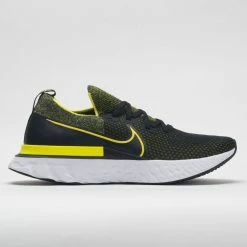 Running Shoes Nike React Infinity Run Flyknit Men's Black/Sonic Yellow