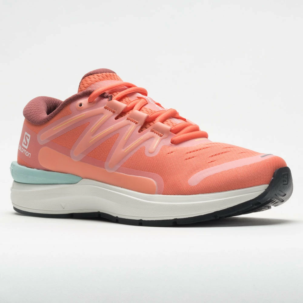 Running Shoes Salomon Sonic 4 Confidence Women's Persimon/White/Ebony 7 Running Shoes Salomon Sonic 4 Confidence Women's Persimon/White/Ebony