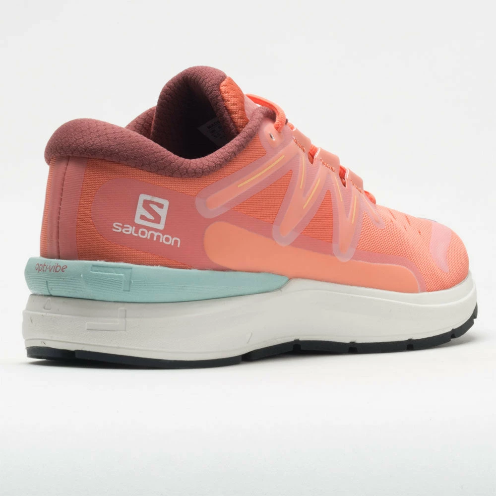 Running Shoes Salomon Sonic 4 Confidence Women's Persimon/White/Ebony 8 Running Shoes Salomon Sonic 4 Confidence Women's Persimon/White/Ebony