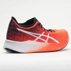 Running Shoes ASICS Magic Speed Men's Sunrise Red/White 13 Running Shoes ASICS Magic Speed Men's Sunrise Red/White