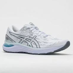 ASICS GEL-Cumulus 23 Women's White/Black 12 ASICS GEL-Cumulus 23 Women's White/Black