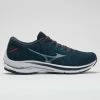 Mizuno Wave Rider 25 Waveknit Men's Leigon Blue/Harbor Blue