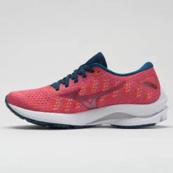 Mizuno Wave Rider 25 Waveknit Women's Cayenne/Phlox Pink 9 Mizuno Wave Rider 25 Waveknit Women's Cayenne/Phlox Pink