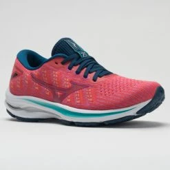 Mizuno Wave Rider 25 Waveknit Women's Cayenne/Phlox Pink 12 Mizuno Wave Rider 25 Waveknit Women's Cayenne/Phlox Pink