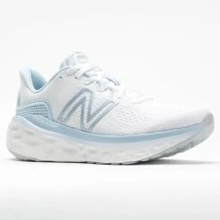New Balance Fresh Foam More V3 Women's White/UV Glo/Ghost Pepper Running Shoes 12 New Balance Fresh Foam More V3 Women's White/UV Glo/Ghost Pepper Running Shoes