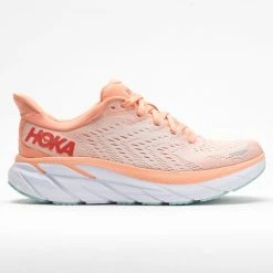Hoka One One Clifton 8 Women's Cantaloupe/Silver Peony Running Shoes