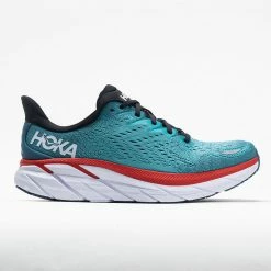 Hoka One One Clifton 8 Men's Real Teal/Aquarelle Running Shoes
