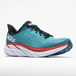 Hoka One One Clifton 8 Men's Real Teal/Aquarelle Running Shoes 12 Hoka One One Clifton 8 Men's Real Teal/Aquarelle Running Shoes
