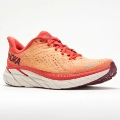 Hoka One One Clifton 8 Men's Fiesta/Blazing Orange Running Shoes 12 Hoka One One Clifton 8 Men's Fiesta/Blazing Orange Running Shoes