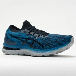 Running Shoes ASICS GEL-Nimbus 23 Knit Men's Reborn Blue/Black 12 Running Shoes ASICS GEL-Nimbus 23 Knit Men's Reborn Blue/Black