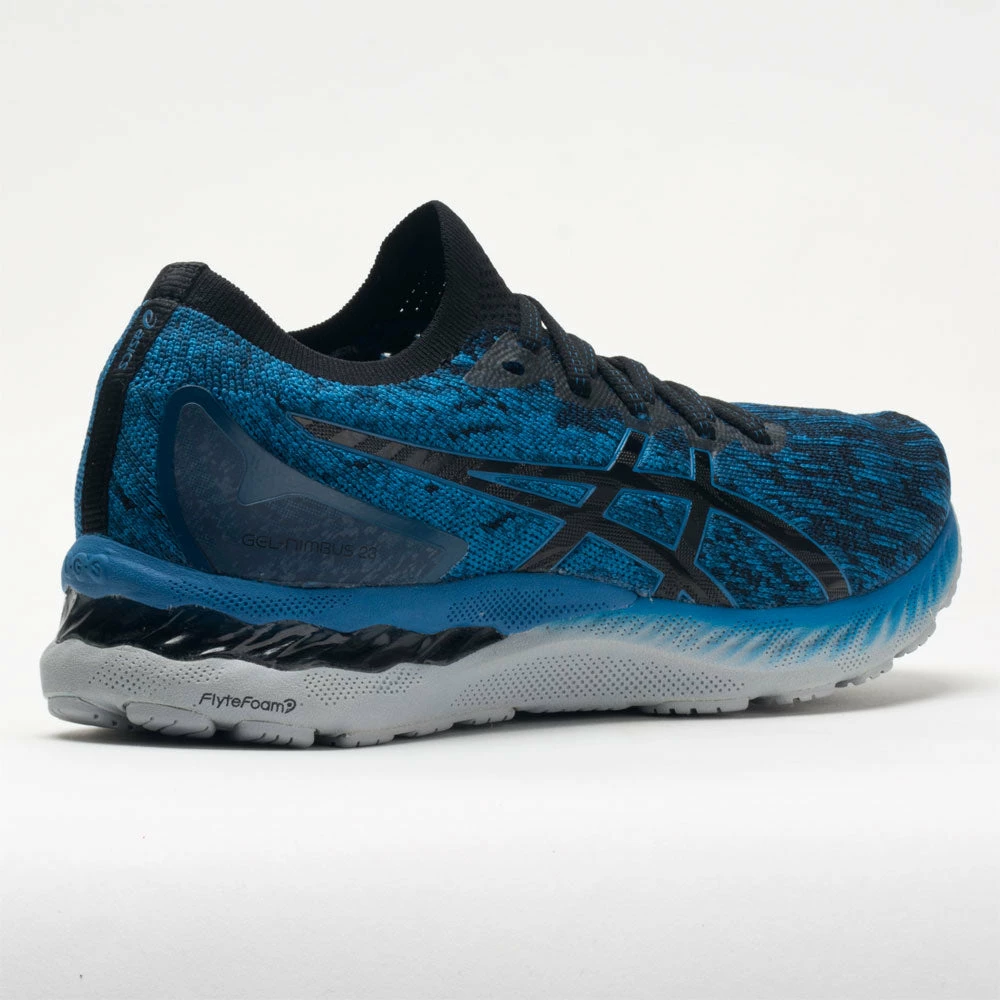 Running Shoes ASICS GEL-Nimbus 23 Knit Men's Reborn Blue/Black 8 Running Shoes ASICS GEL-Nimbus 23 Knit Men's Reborn Blue/Black