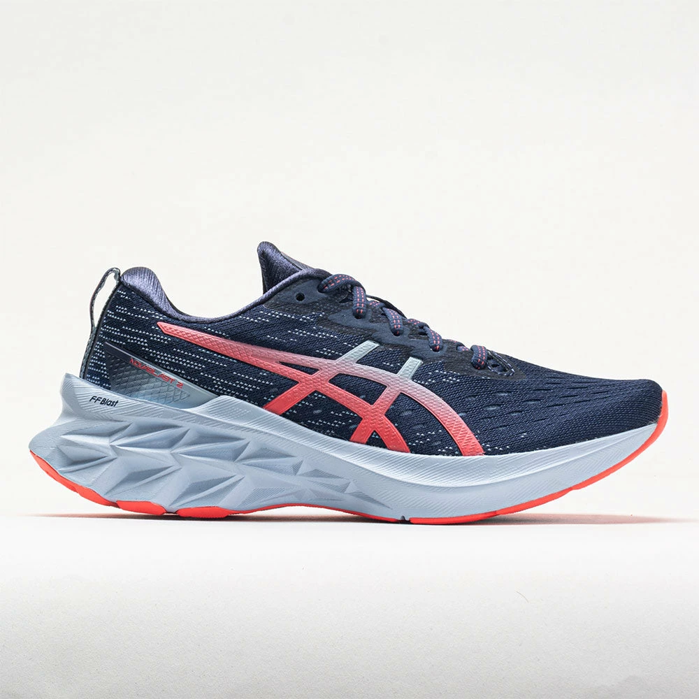 ASICS Novablast 2 Women's Thunder Blue/Soft Sky Running Shoes 3 ASICS Novablast 2 Women's Thunder Blue/Soft Sky Running Shoes