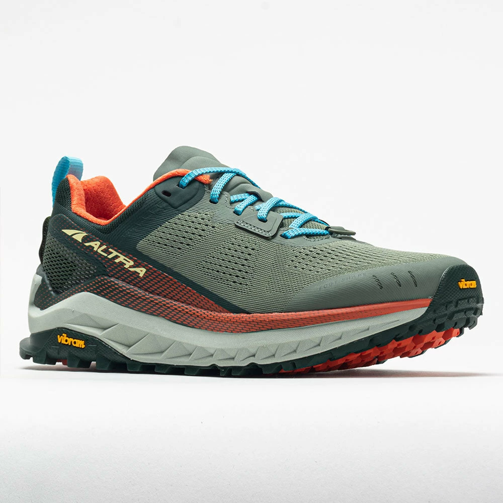 Altra Olympus 4 Men's Green/Orange 7 Altra Olympus 4 Men's Green/Orange