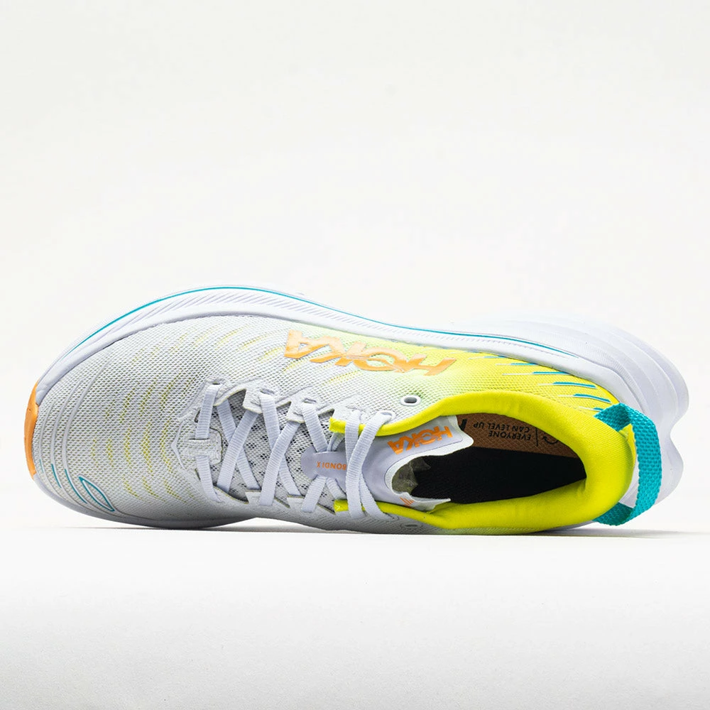 Hoka One One Bondi X Men's White/Evening Primrose 5 Hoka One One Bondi X Men's White/Evening Primrose