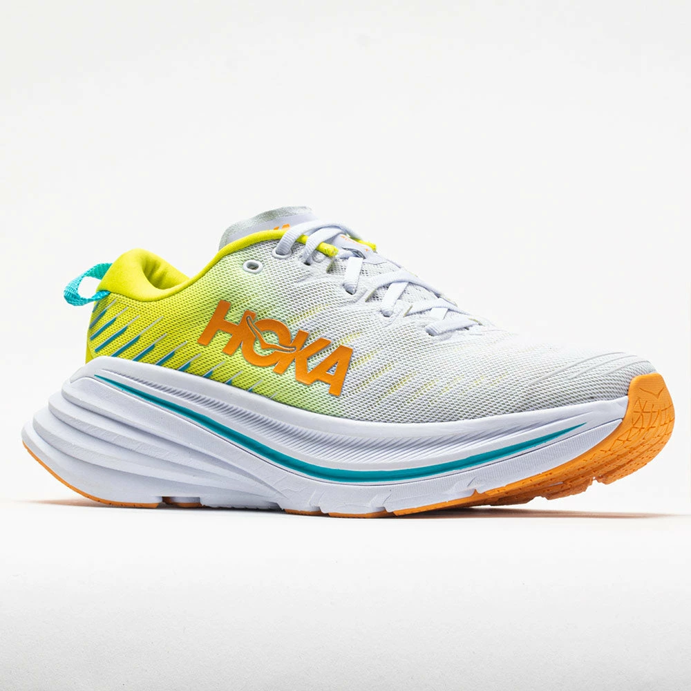 Hoka One One Bondi X Men's White/Evening Primrose 7 Hoka One One Bondi X Men's White/Evening Primrose