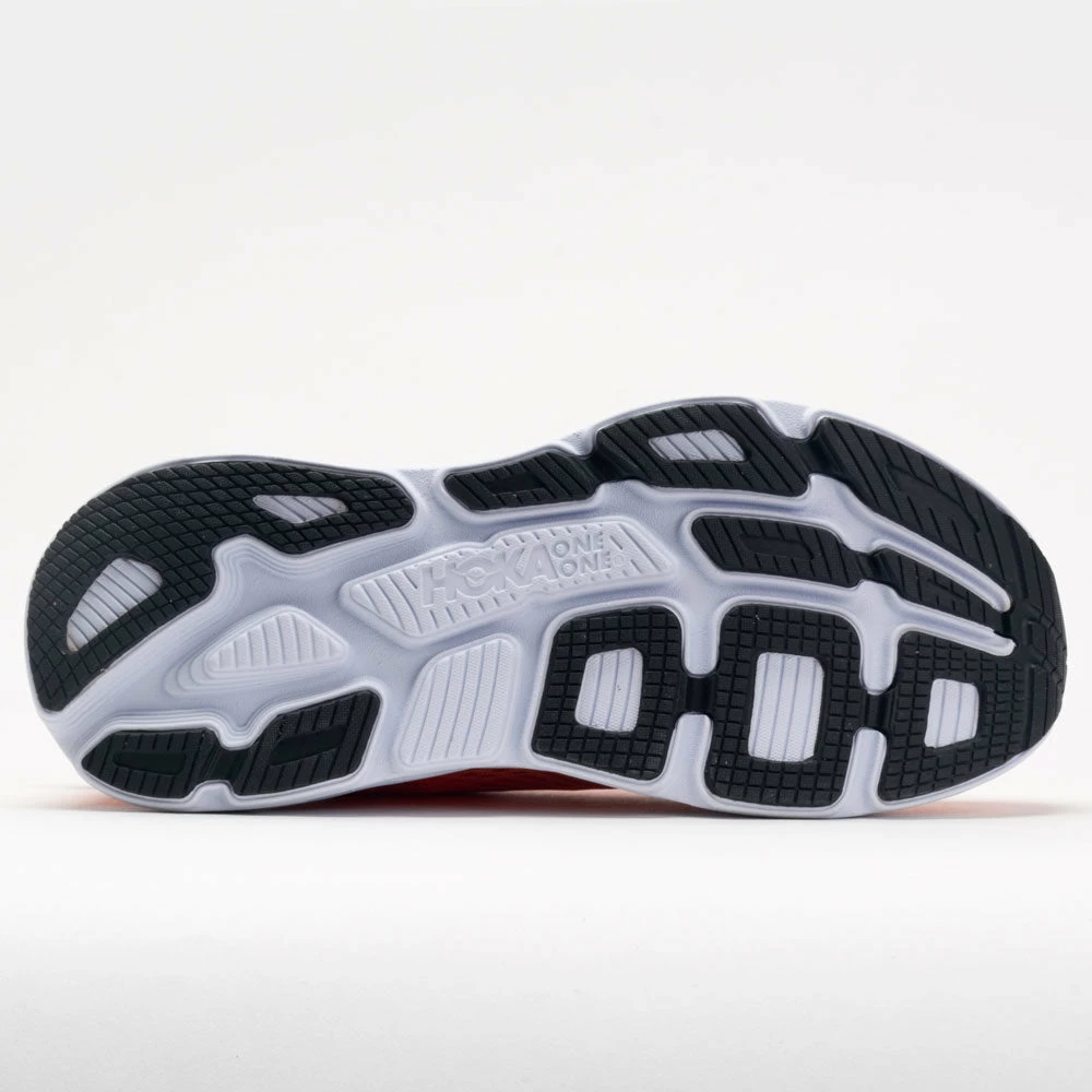 Hoka One One Bondi 7 Men's Persimmon Orange/Fiesta Running Shoes 6 Hoka One One Bondi 7 Men's Persimmon Orange/Fiesta Running Shoes