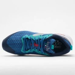 Running Shoes Diadora Mythos Blushield Volo Men's Federal Blue/Blue Corsair/Silver 10 Running Shoes Diadora Mythos Blushield Volo Men's Federal Blue/Blue Corsair/Silver