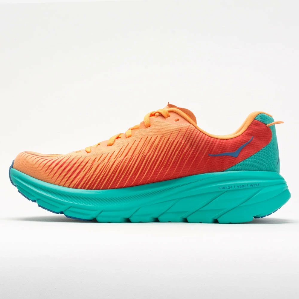 Hoka One One Rincon 3 Men's Blazing Orange/Fiesta Running Shoes 4 Hoka One One Rincon 3 Men's Blazing Orange/Fiesta Running Shoes