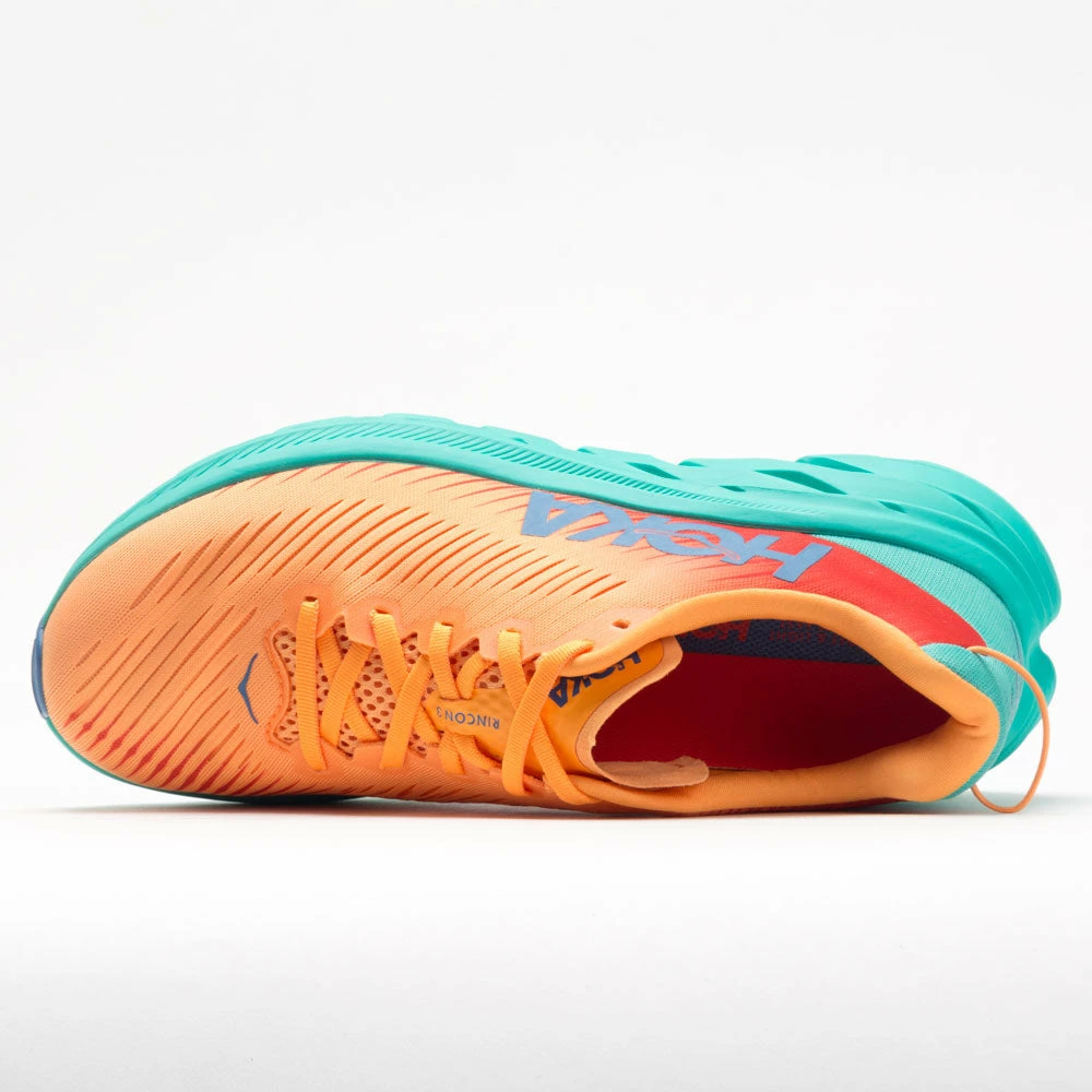 Hoka One One Rincon 3 Men's Blazing Orange/Fiesta Running Shoes 5 Hoka One One Rincon 3 Men's Blazing Orange/Fiesta Running Shoes