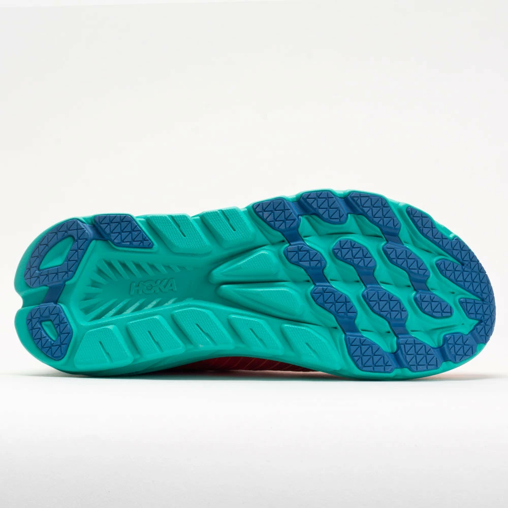 Hoka One One Rincon 3 Men's Blazing Orange/Fiesta Running Shoes 6 Hoka One One Rincon 3 Men's Blazing Orange/Fiesta Running Shoes