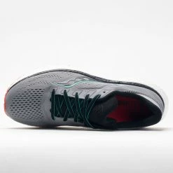 Saucony Hurricane 23 Men's Alloy/Scarlet Running Shoes