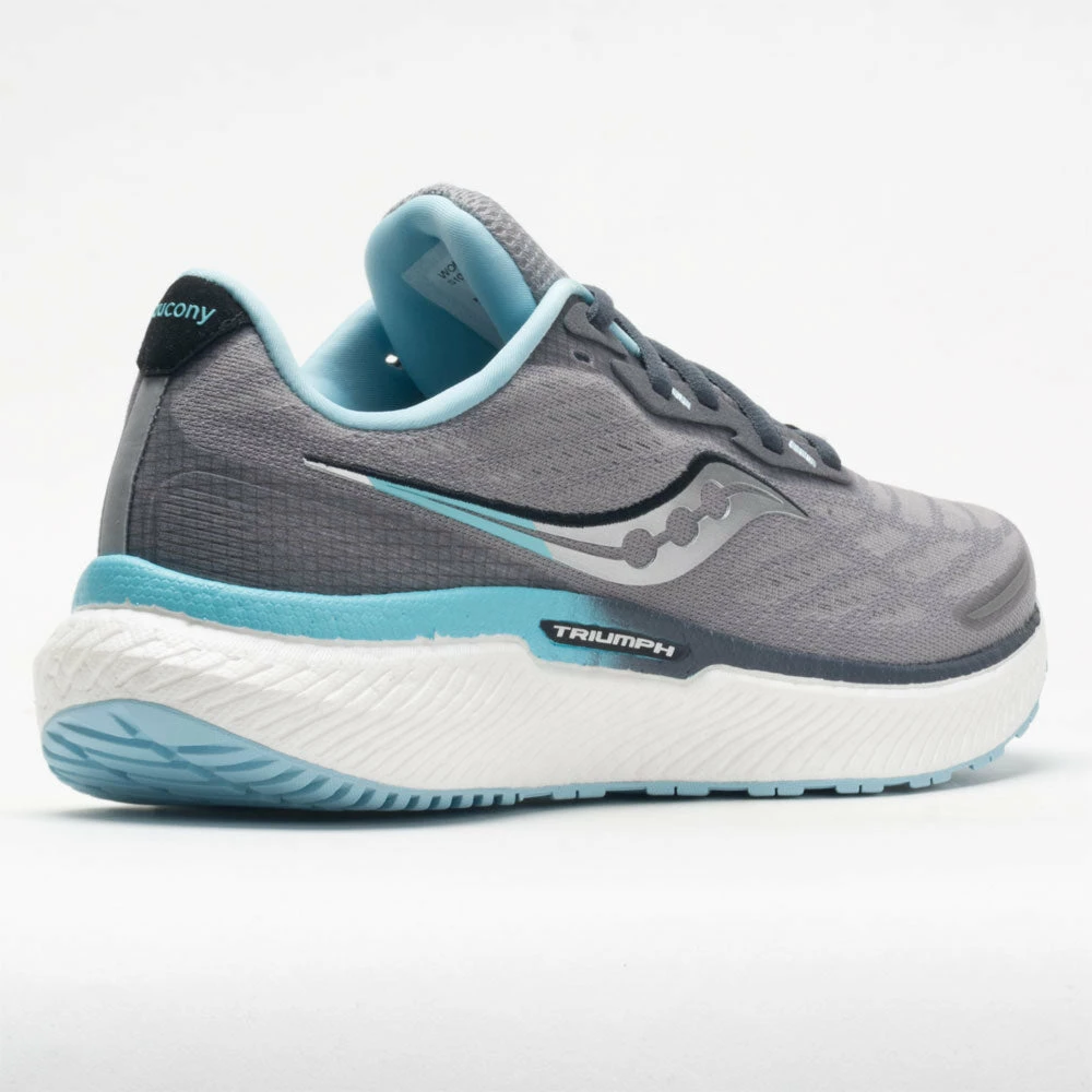 Saucony Triumph 19 Women's Alloy/Powder Running Shoes 8 Saucony Triumph 19 Women's Alloy/Powder Running Shoes