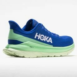Hoka One One Mach 4 Men's Dazzling Blue/Green Ash Running Shoes