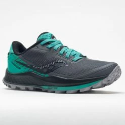 Saucony Peregrine 11 Women's Shadow/Jade Trail Running Shoes