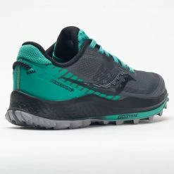 Saucony Peregrine 11 Women's Shadow/Jade Trail Running Shoes