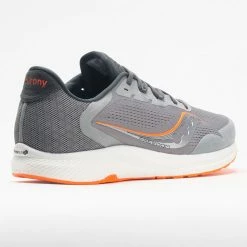 Running Shoes Saucony Freedom 4 Men's Alloy/Orange 13 Running Shoes Saucony Freedom 4 Men's Alloy/Orange