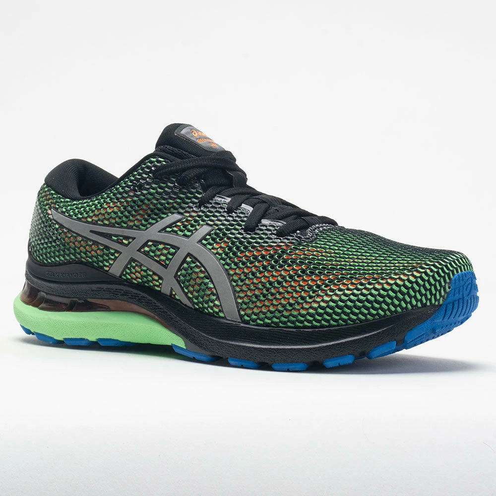ASICS GEL-Kayano 28 Men's Black/Pure Silver Running Shoes 7 ASICS GEL-Kayano 28 Men's Black/Pure Silver Running Shoes