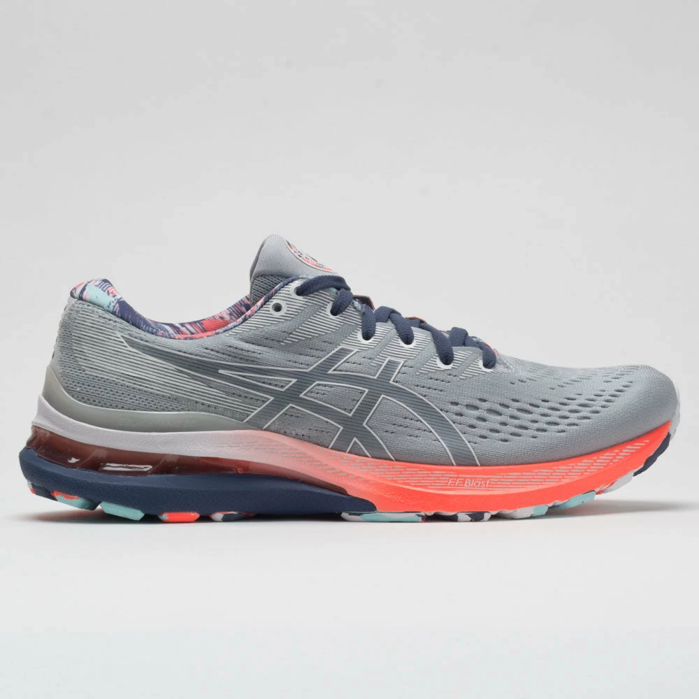 ASICS GEL-Kayano 28 Men's Piedmont Gray/Thunder Blue Running Shoes 3 ASICS GEL-Kayano 28 Men's Piedmont Gray/Thunder Blue Running Shoes