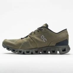 On Running On Cloud X Men's Olive/Fir Running Shoes