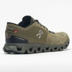 On Running On Cloud X Men's Olive/Fir Running Shoes