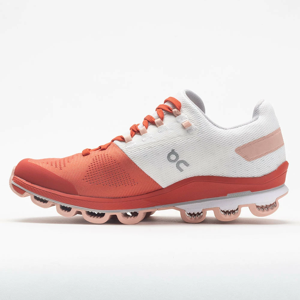 On Running On Cloudsurfer 6 Women's Rust/Rose Running Shoes 4 On Running On Cloudsurfer 6 Women's Rust/Rose Running Shoes