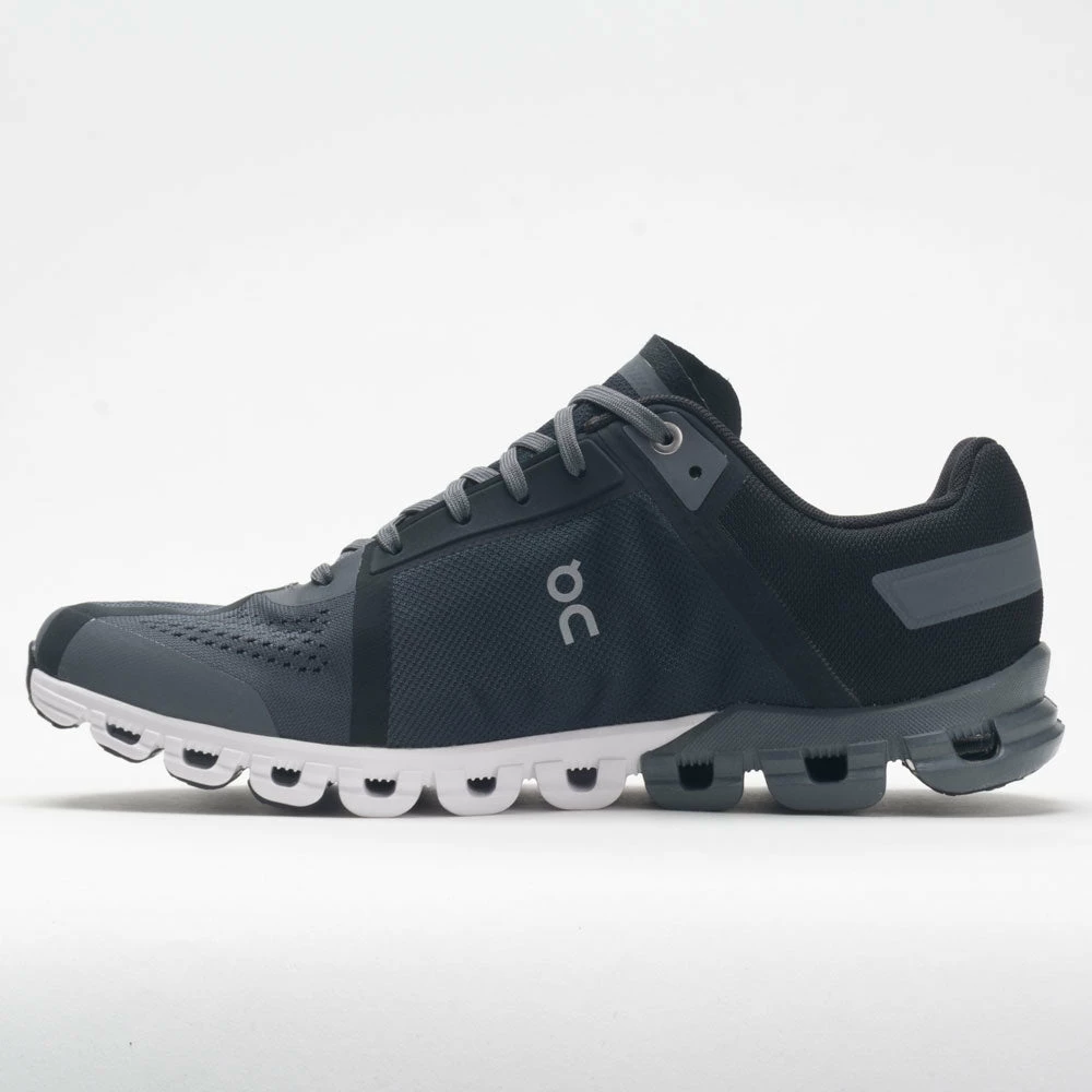 On Running On Cloudflow Men's Black/Asphalt 4 On Running On Cloudflow Men's Black/Asphalt