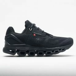 On Running On Cloudstratus Men's Black Running Shoes