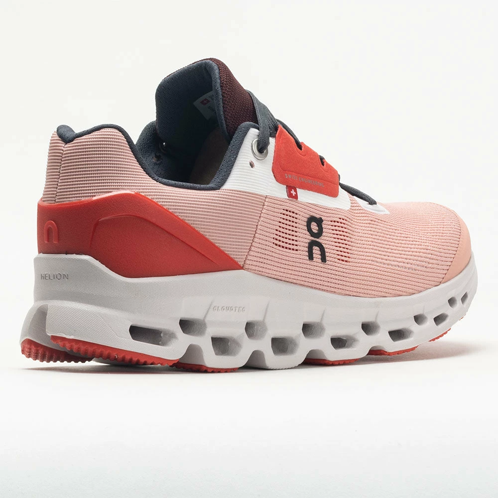 On Running On Cloudstratus Women's Rose/Red 8 On Running On Cloudstratus Women's Rose/Red