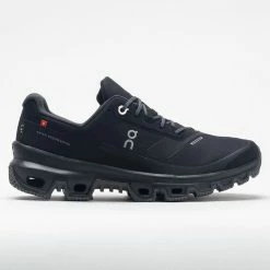 On Running On Cloudventure Waterproof Men's Black Trail Running Shoes