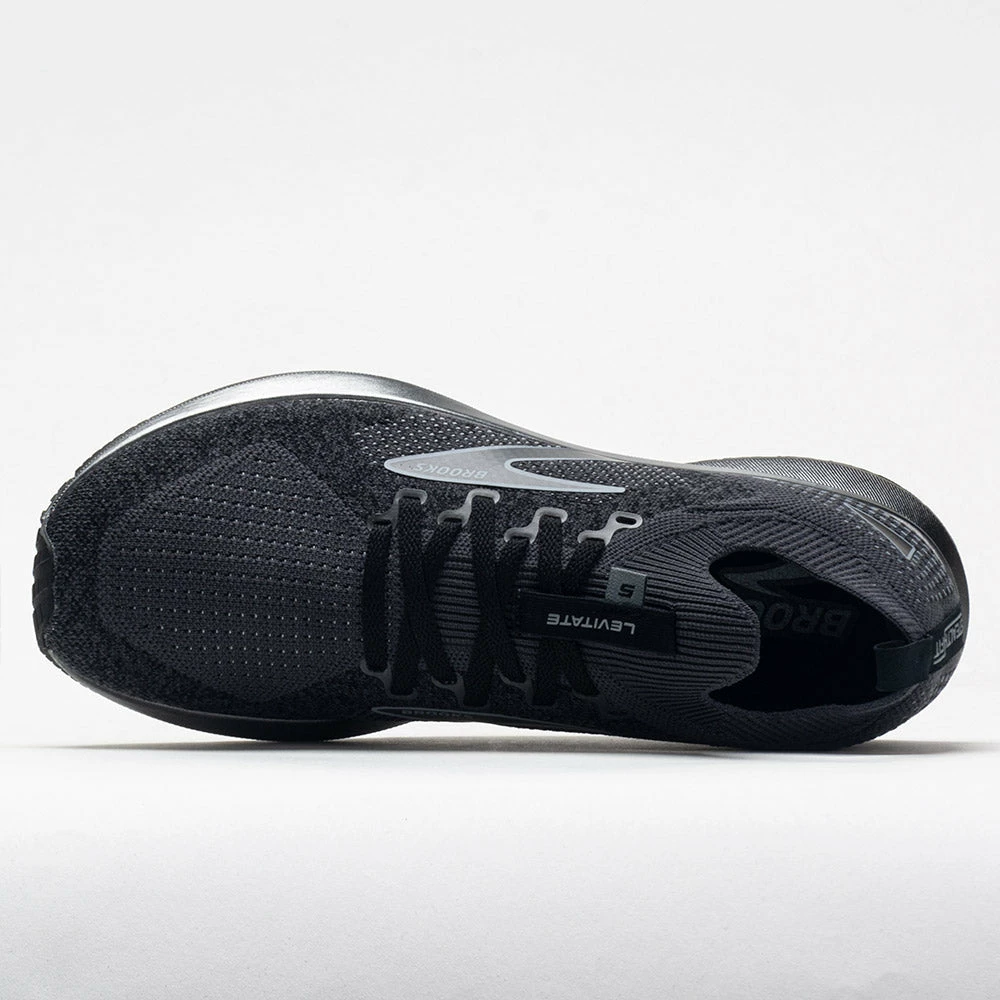 Brooks Levitate Stealthfit 5 Men's Black/Ebony/Gray 5 Brooks Levitate Stealthfit 5 Men's Black/Ebony/Gray